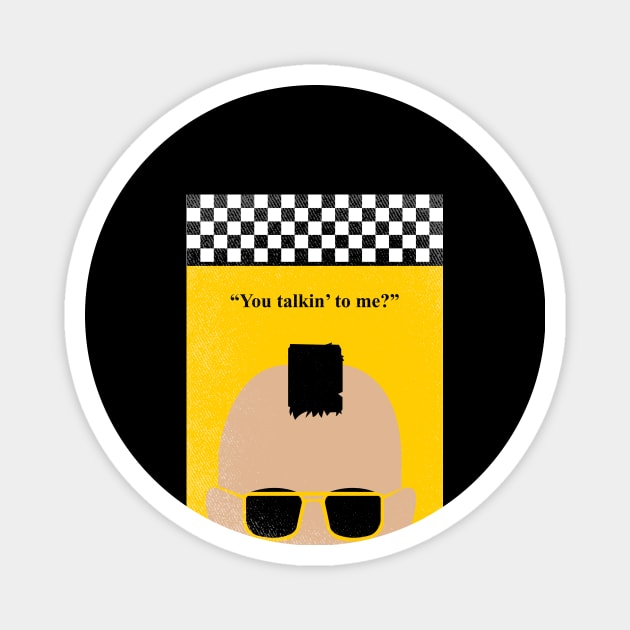 Taxi Driver Mr Travis Magnet by TEEWEB